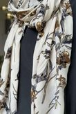 Laundry B Cooper Garden Scarf Ecru